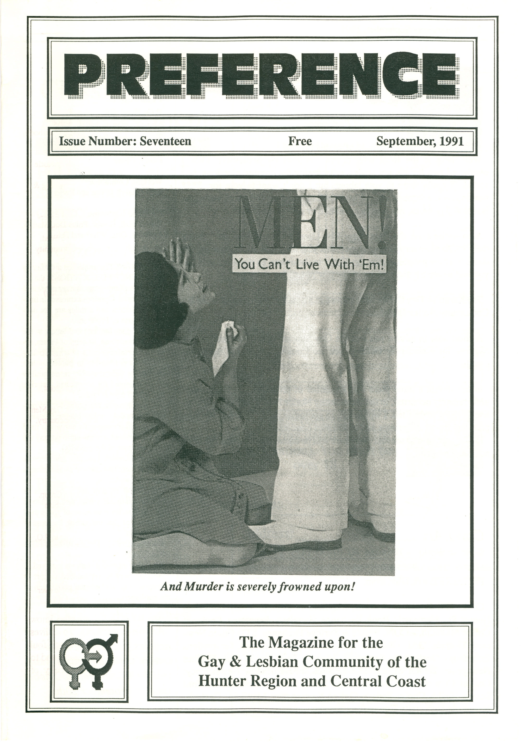 Preference, Issue 17, September 1991 | Living Histories