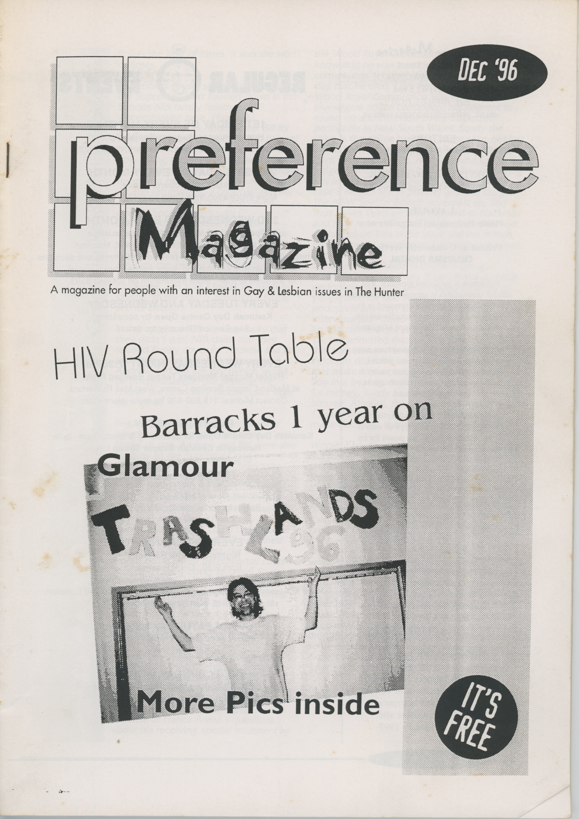 Preference, December 1996 | Living Histories