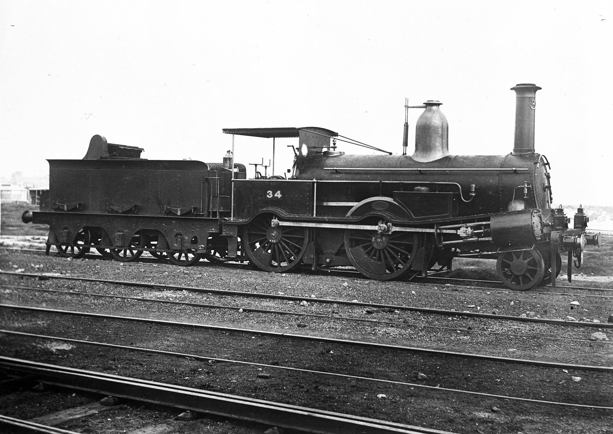 NSWGR, G-23 Class No. 34(later Z-14 Class No. 1412) Eveleigh, Sydney ...