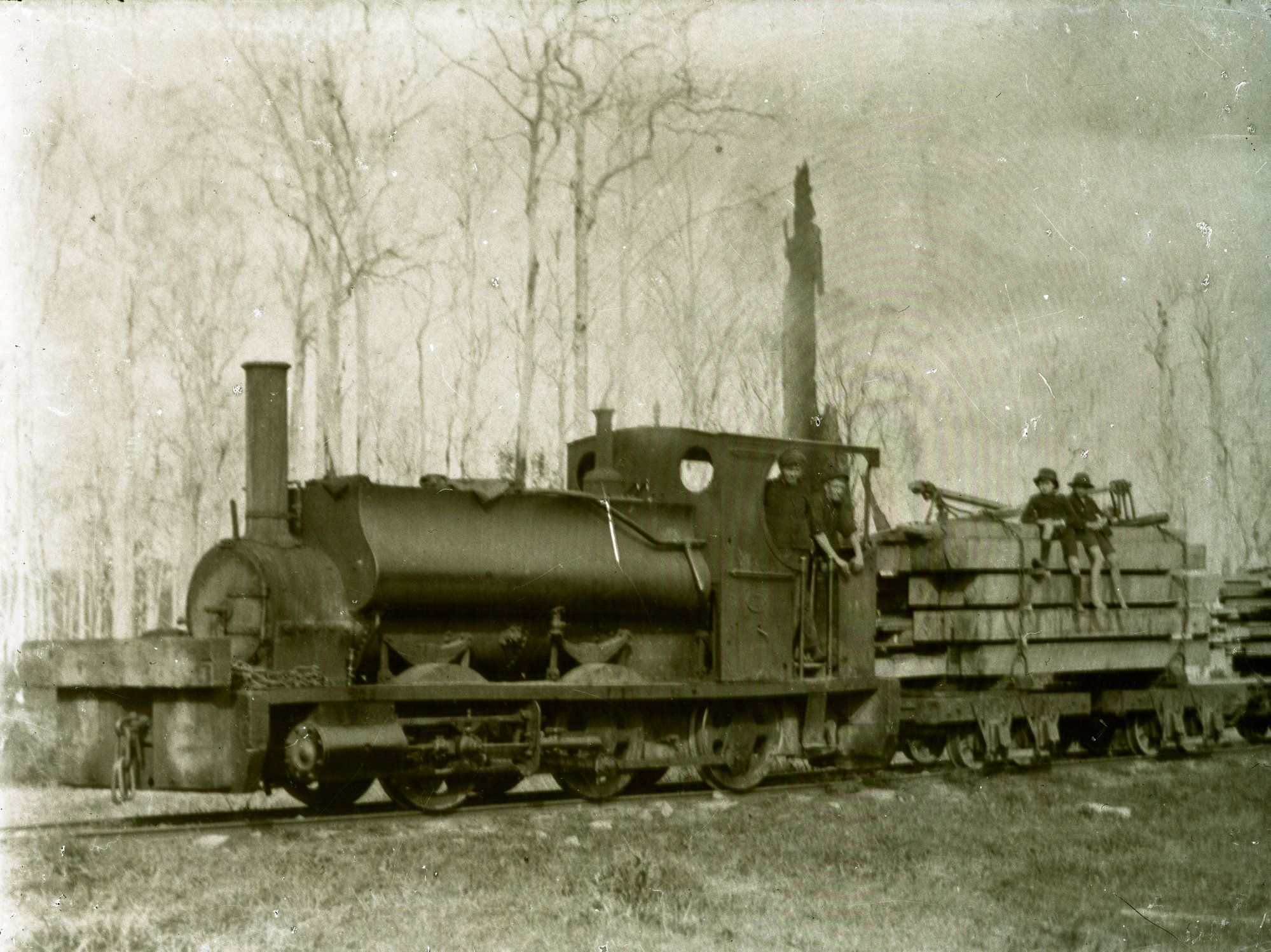 Coffs Harbour Timber Co., Saddle Tank Locomotive, timber yard, Bonville ...