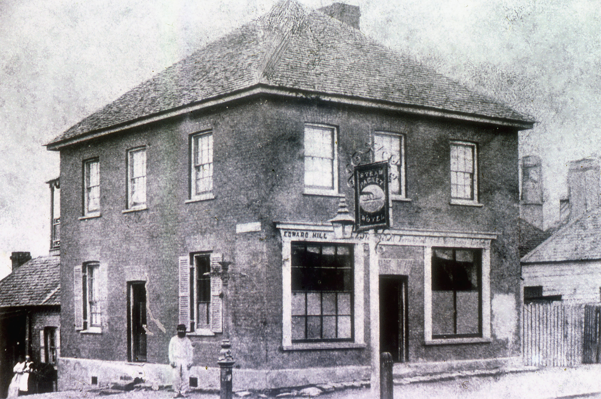 Ship Inn [Steam Packet Hotel, corner of Hunter and Newcomen Streets ...
