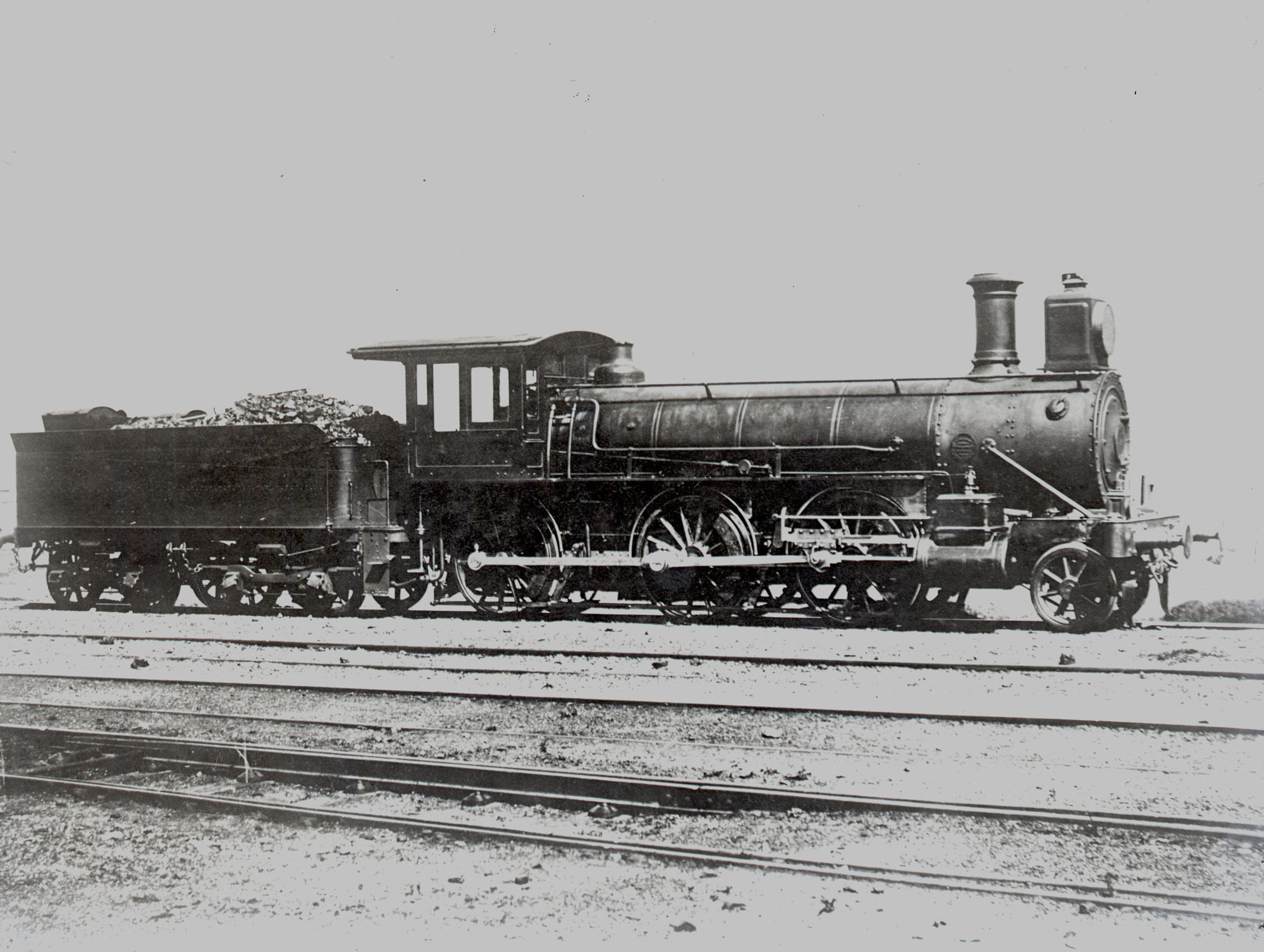 NSWGR K 294 Class 2 6 0 Mogul Type As Built At Eveleigh 1880s