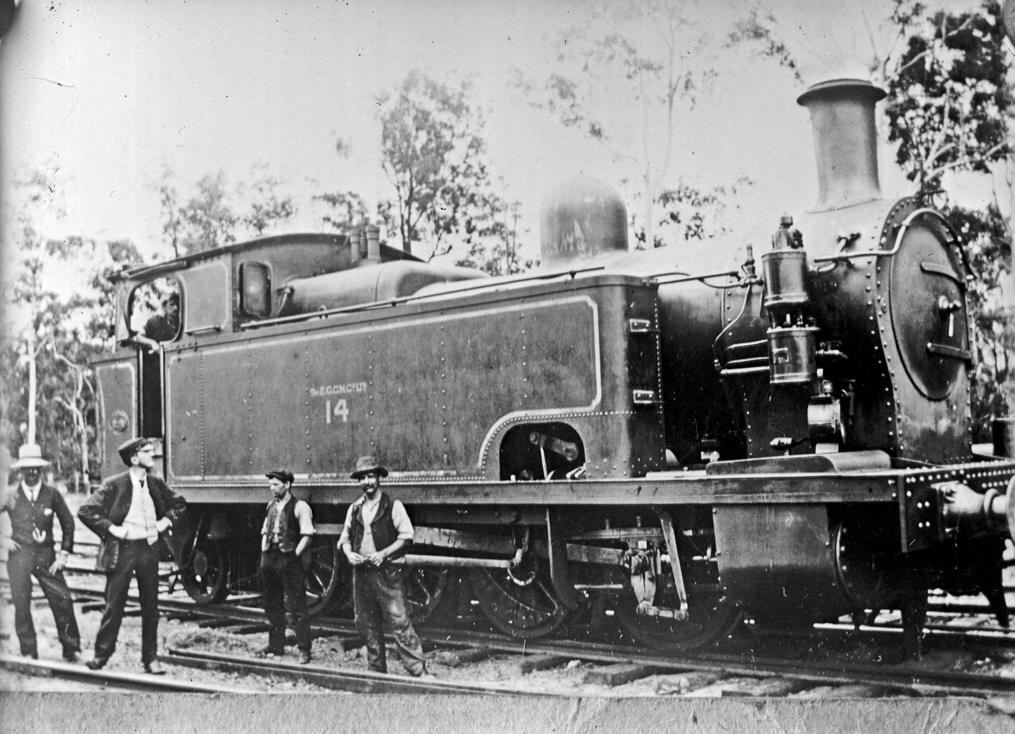 EGR Mining Co.Ltd, Locomotive No.14 Tank Type [c.1908] | Living Histories