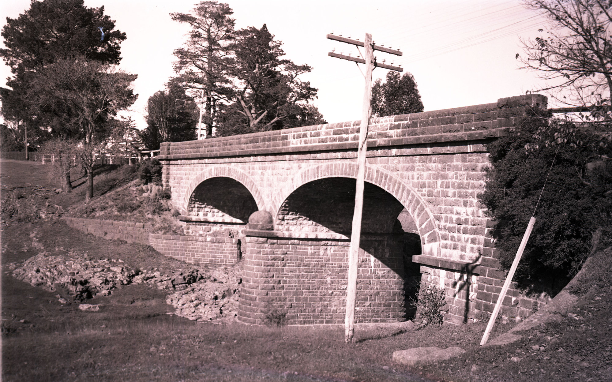 VR Jackson Creek overbridge at Sunbury, Victoria, [1930s] | Living ...