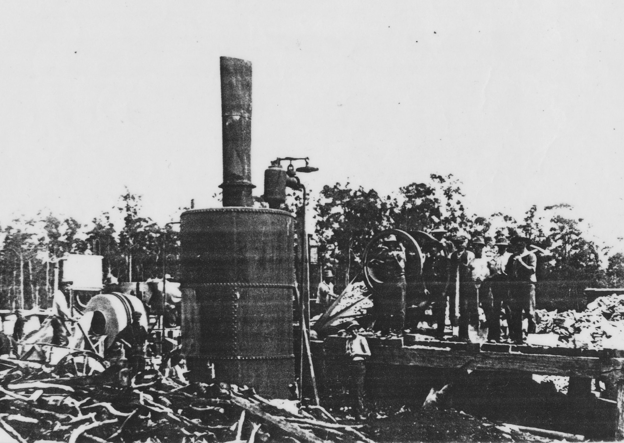 Shaft being sunk, Richmond Main Colliery, NSW, 1911 | Living Histories