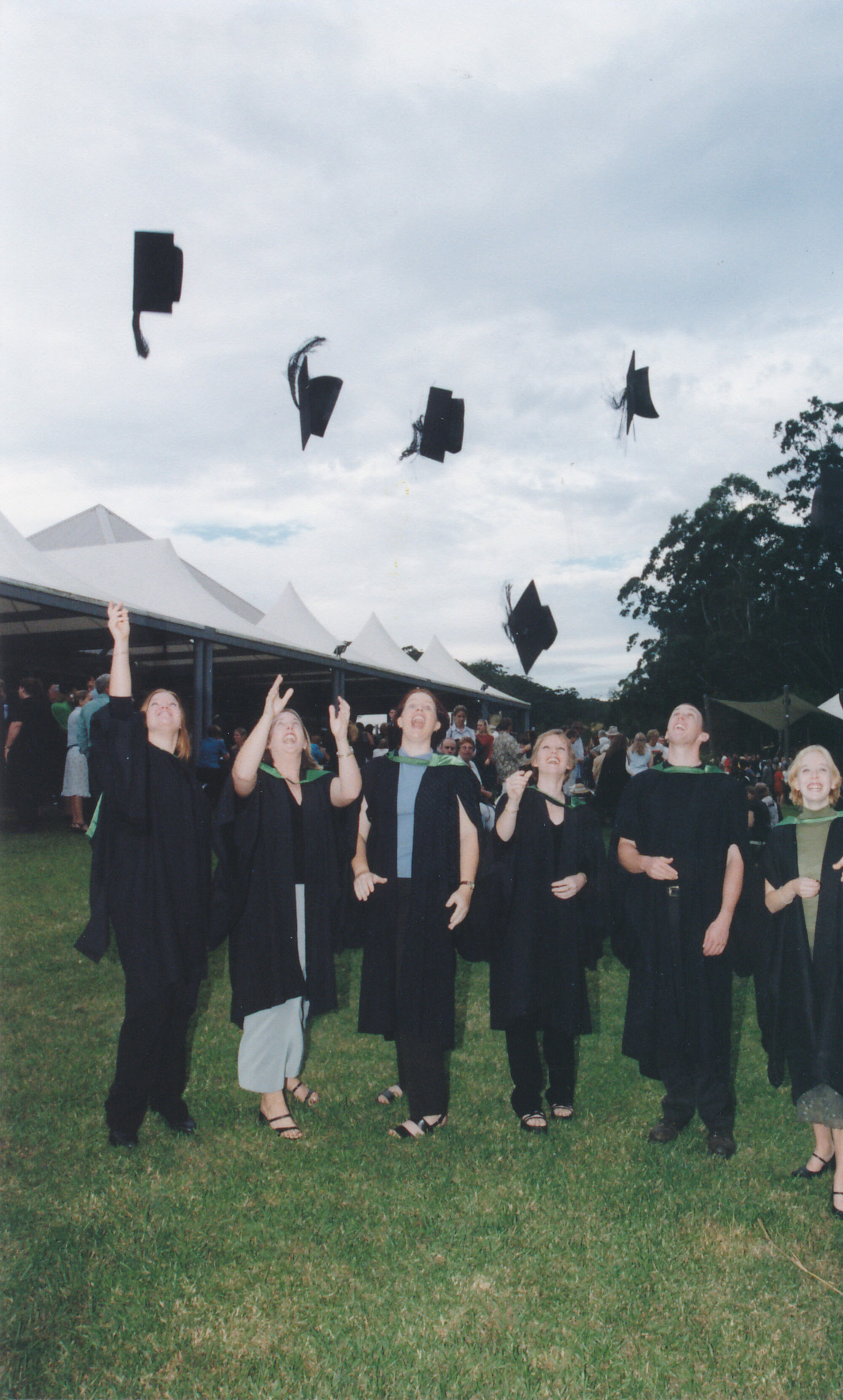 Six Graduates after their Graduation Ceremony | Living Histories