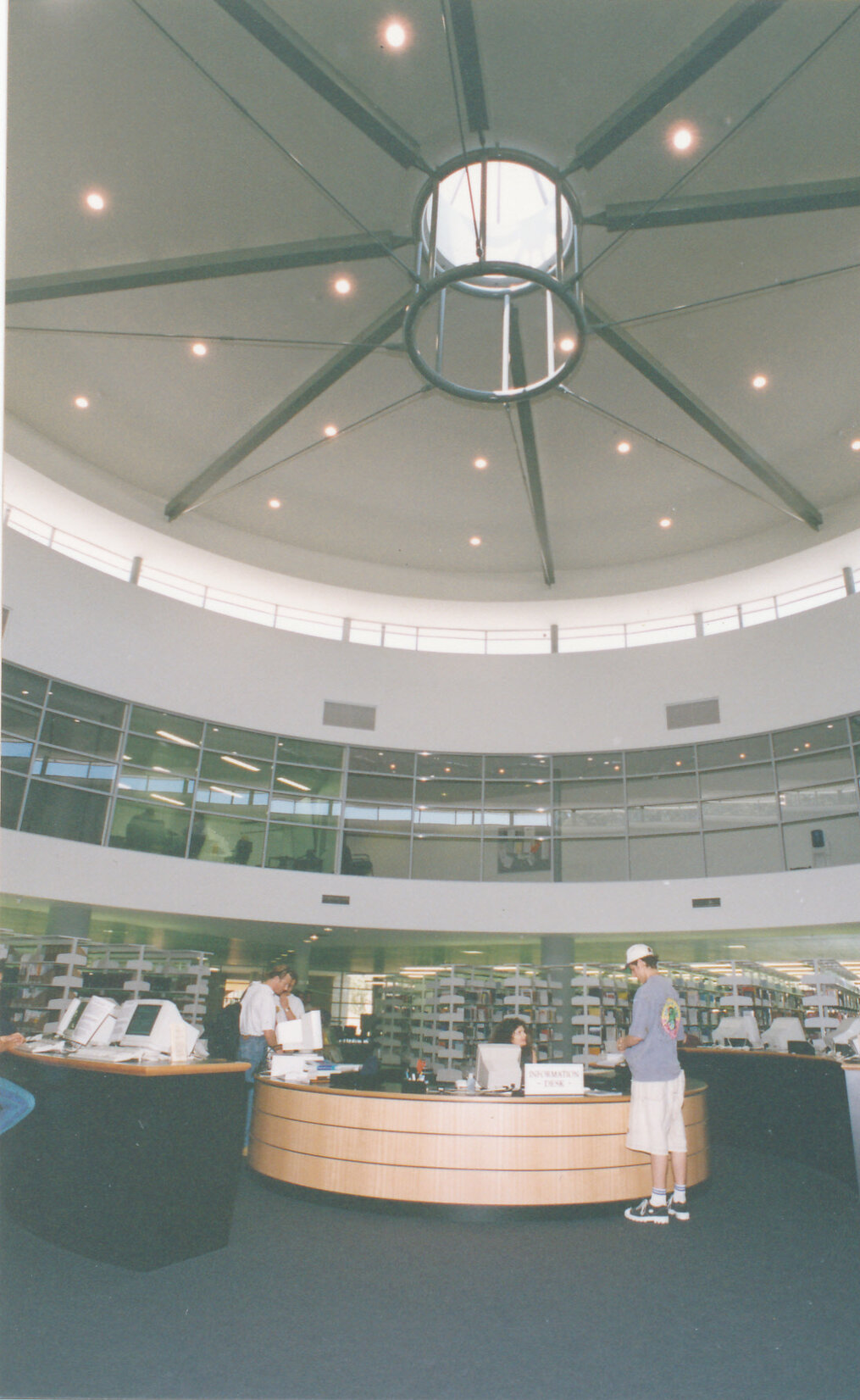 Central Coast Campus Library (before the construction of the internal ...