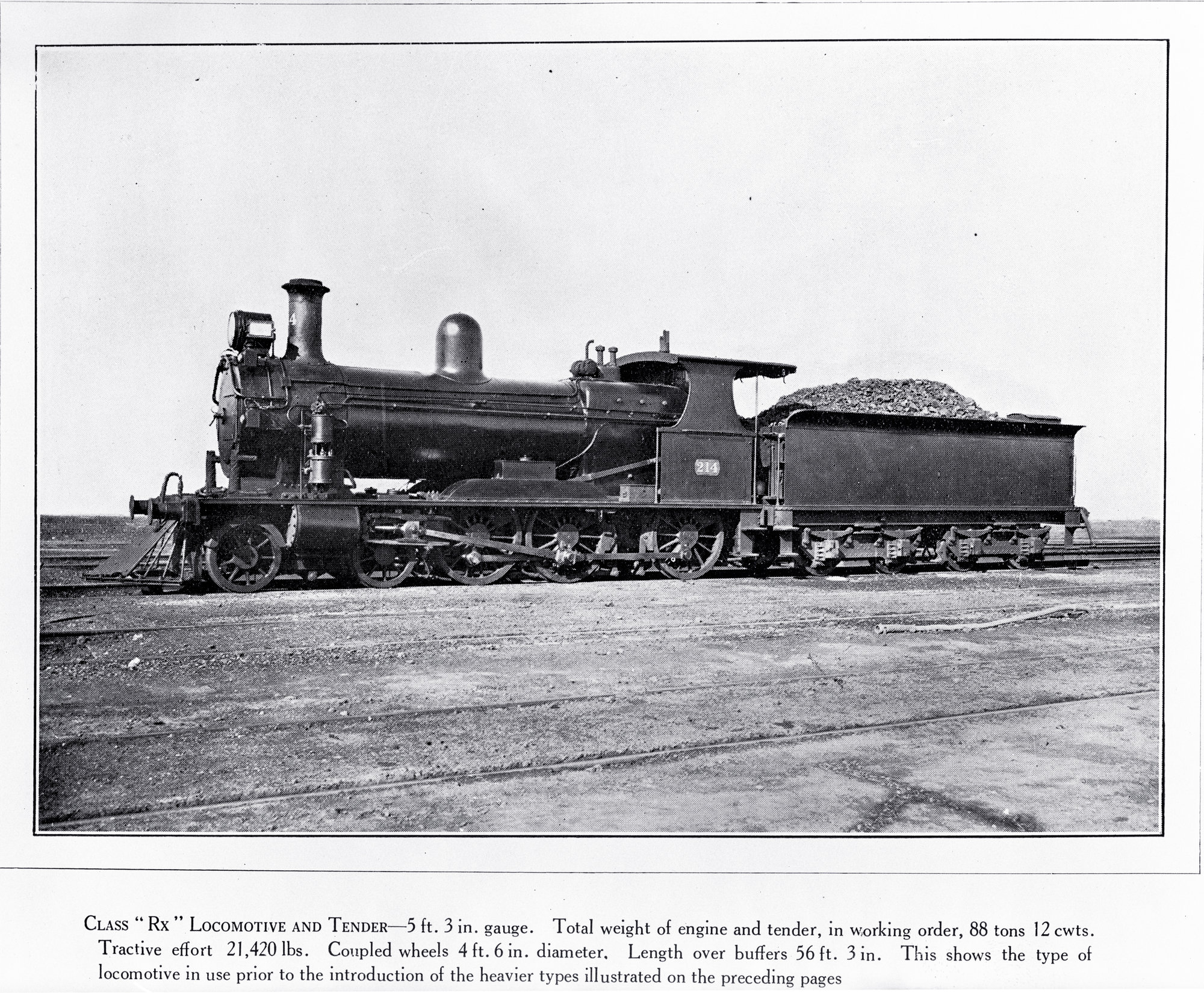 SAR, Rx Class, No. 214, Islington Workshops, Adelaide, SA, [1920s ...