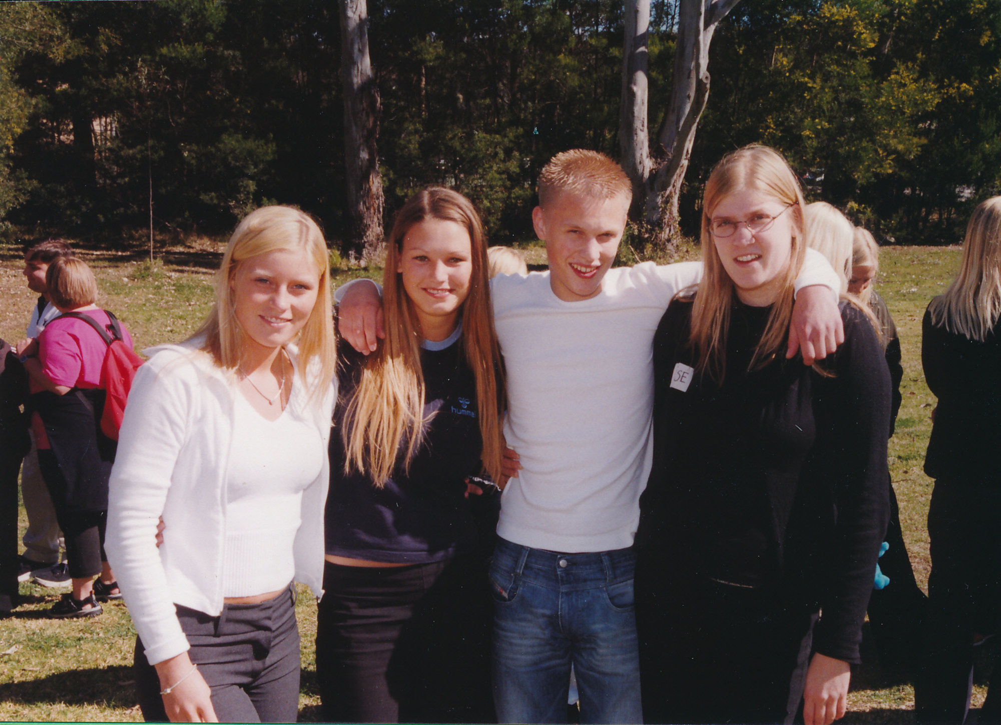 Danish students from Roskilde, Denmark, visiting Central Coast ...