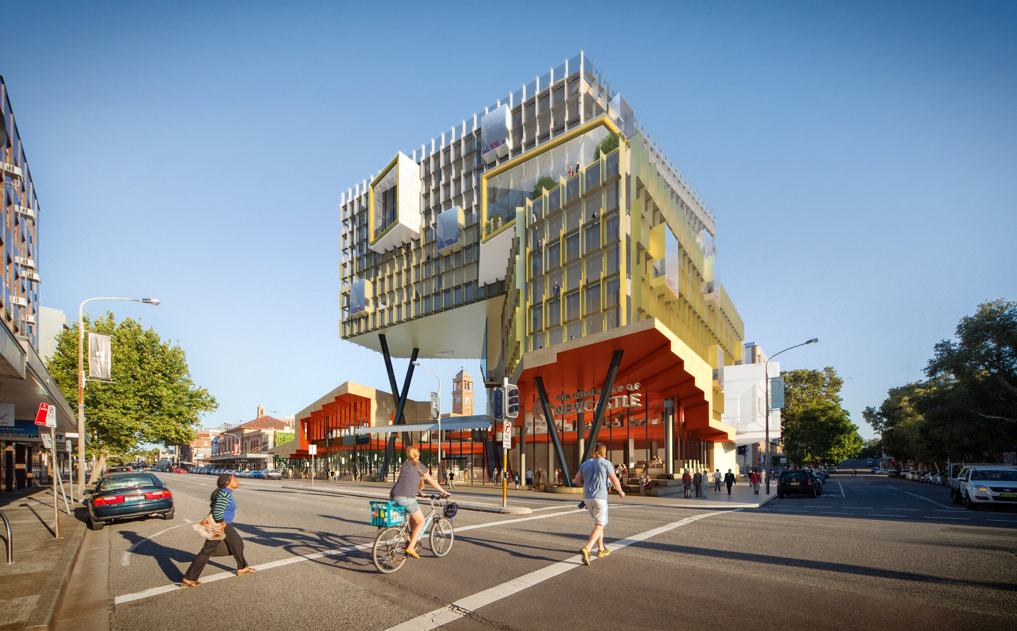 NeW Space is a $95 million landmark education precinct under ...