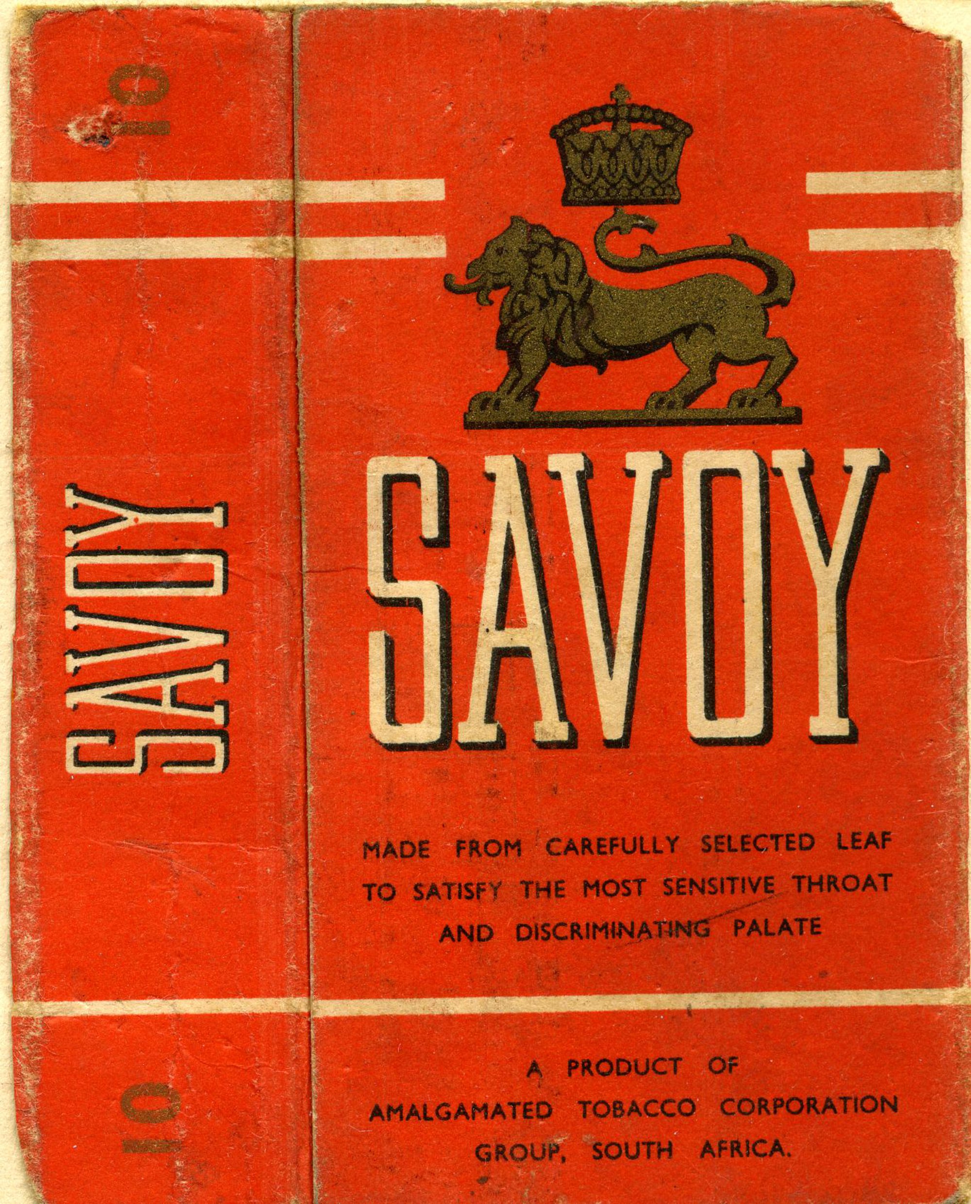 savoy tobacco Savoy cigarettes, 10 pack
