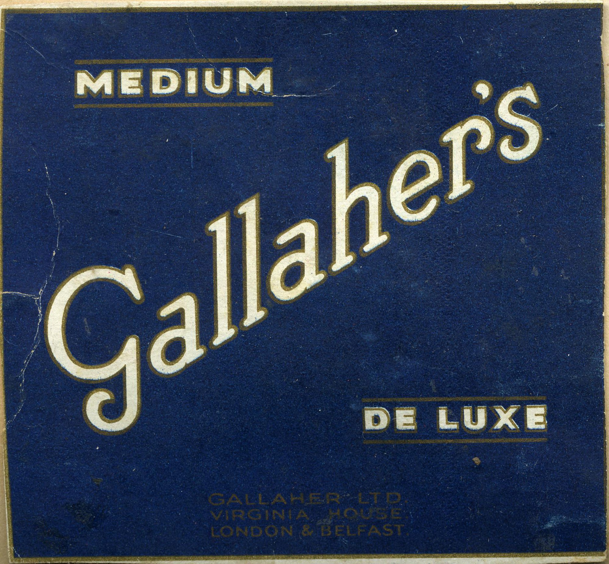 gallahers cigarettes Gallagher's De Luxe medium cigarettes