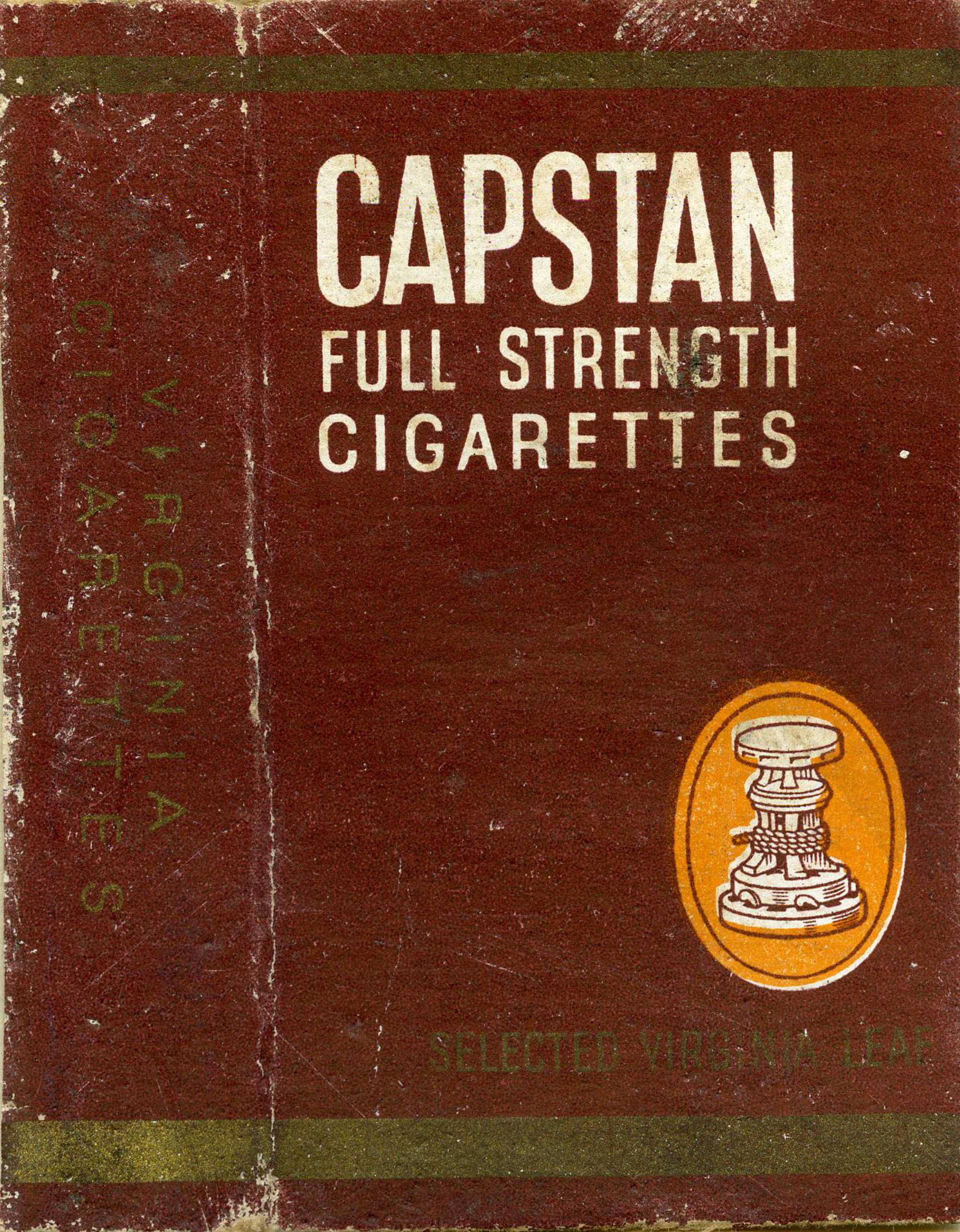 capstan full strength cigarettes Capstan full strength cigarettes, selected Virginia leaf