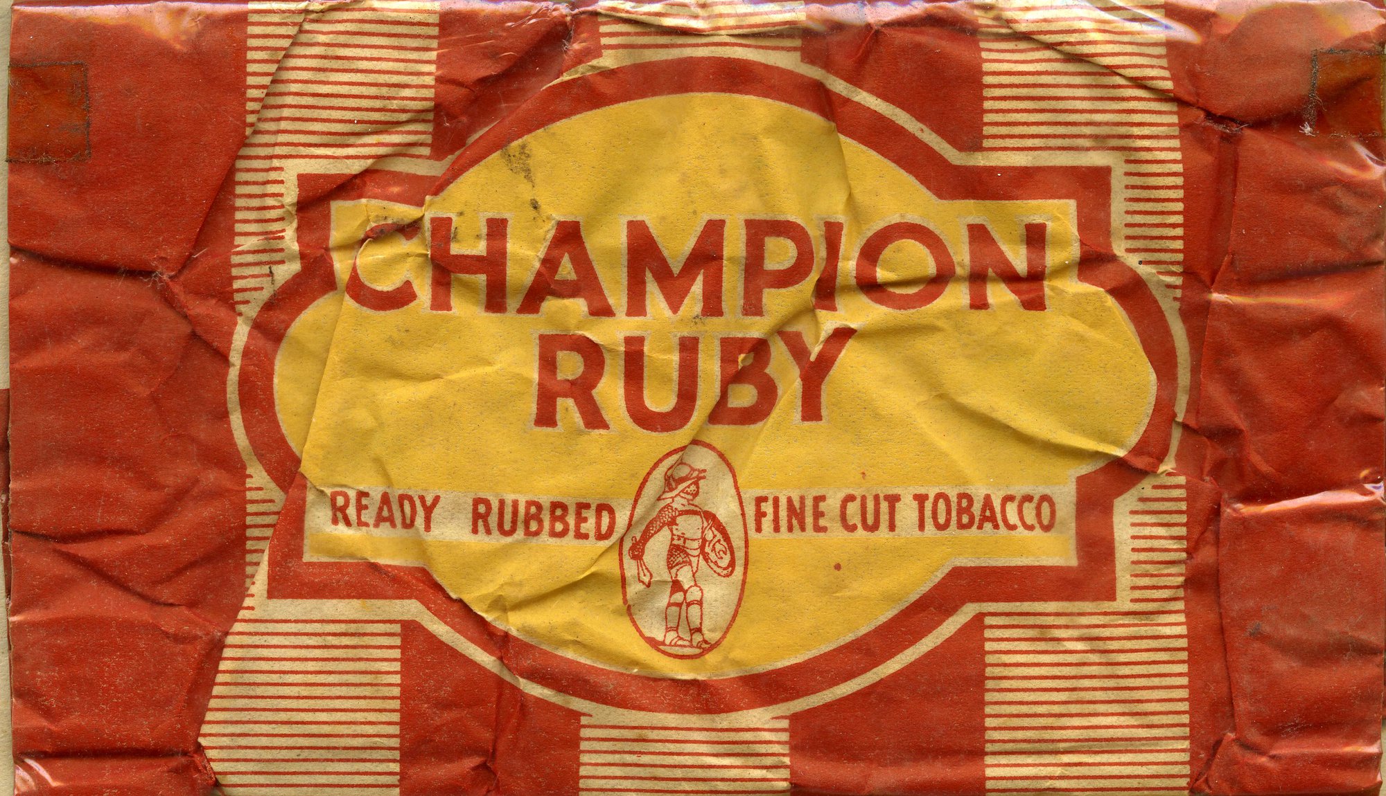 ruby tobacco Champion Ruby, ready rubbed fine cut tobacco
