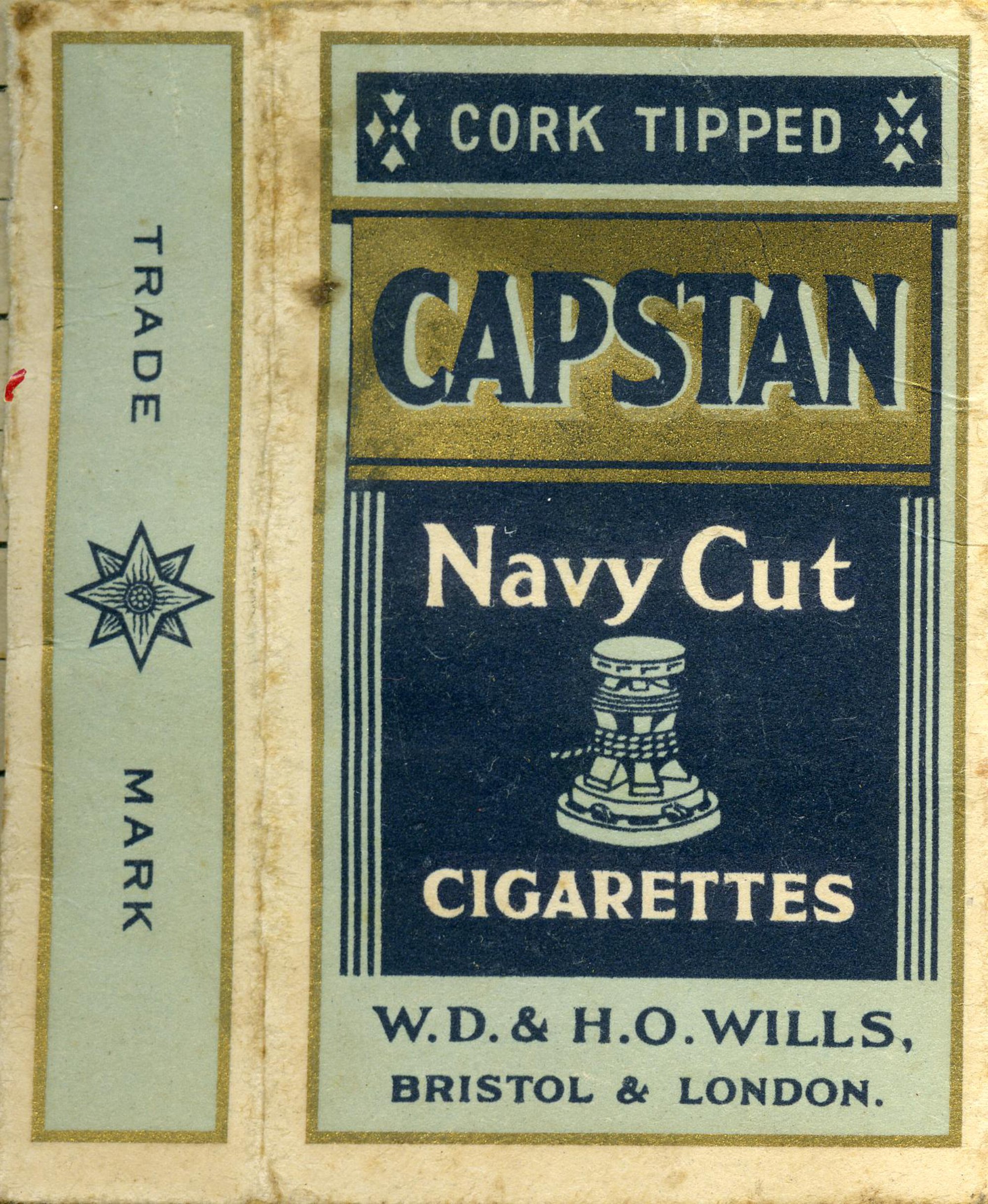 capstan navy cut cigarettes tin Capstan Navy Cut cigarettes, cork tipped