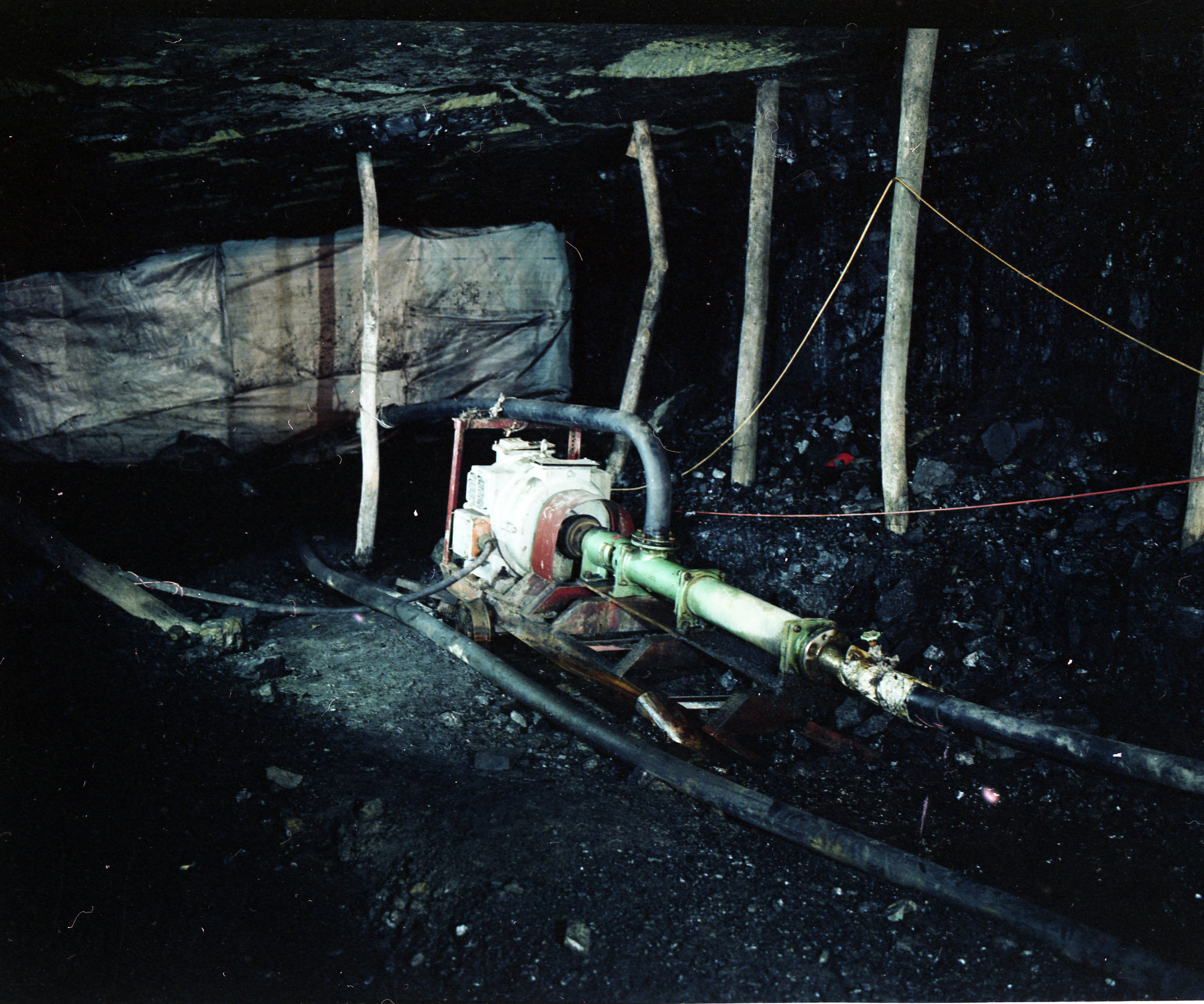 Mono Pump Underground at Millfield Colliery - September 1978 ...