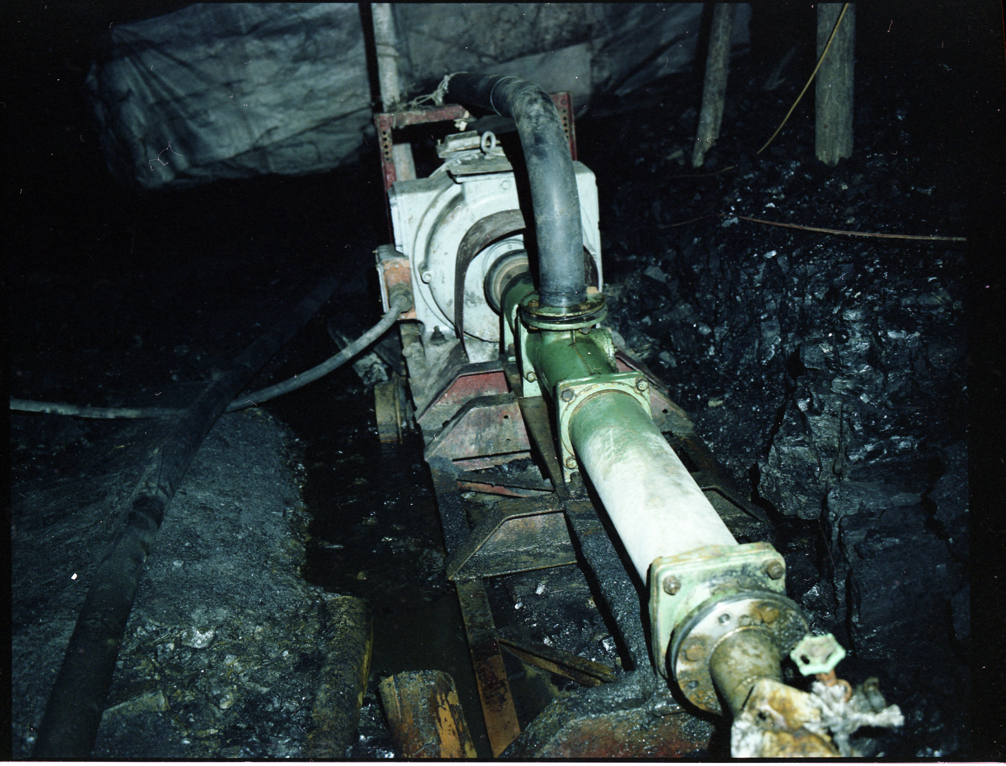 Mono Pump Underground at Millfield Colliery - September 1978 ...