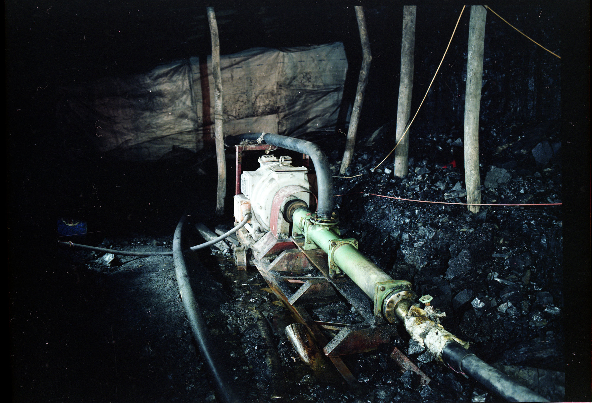 Mono Pump Underground at Millfield Colliery - September 1978 ...