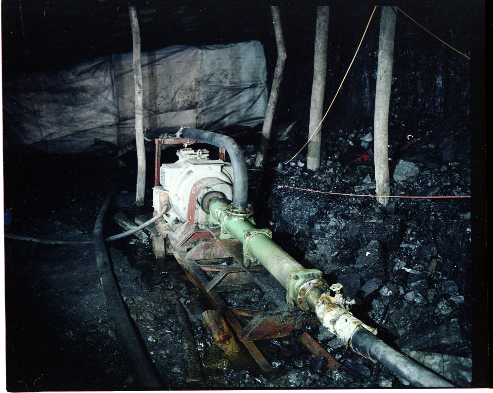 Mono Pump Underground at Millfield Colliery - September 1978 ...