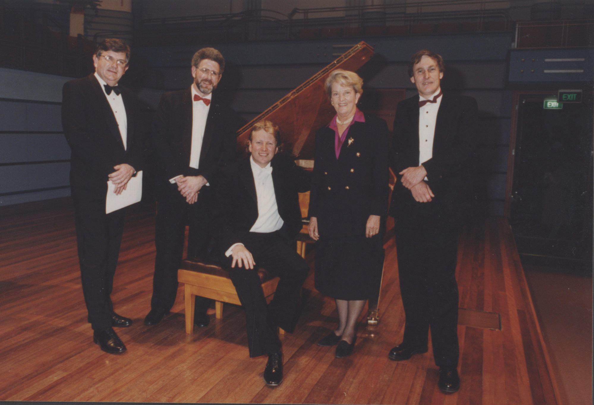 Stuart and Sons Piano launch by Mrs Hazel Hawke at the Conservatorium ...