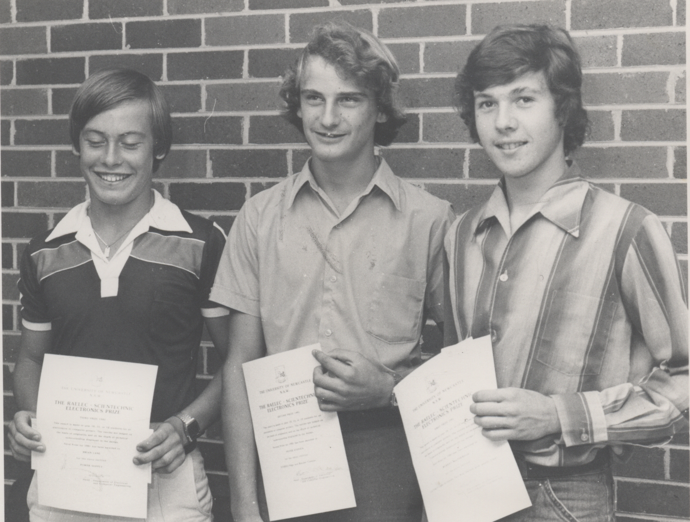 Bruce Lane, Peter Stepien & Murray Macpherson at the University of ...