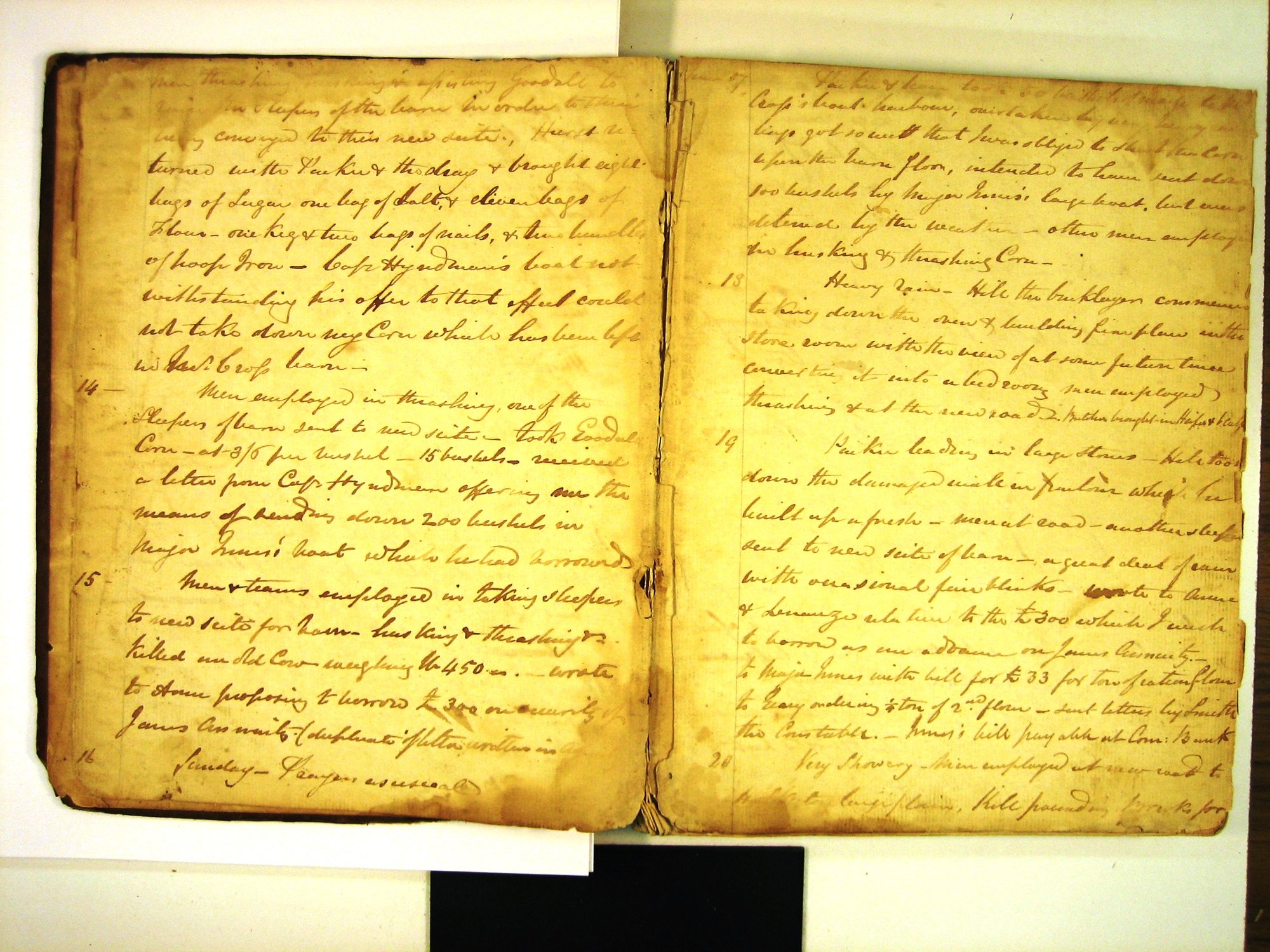 Pages 38-39 - Diary of Charles George Gray | Living Histories