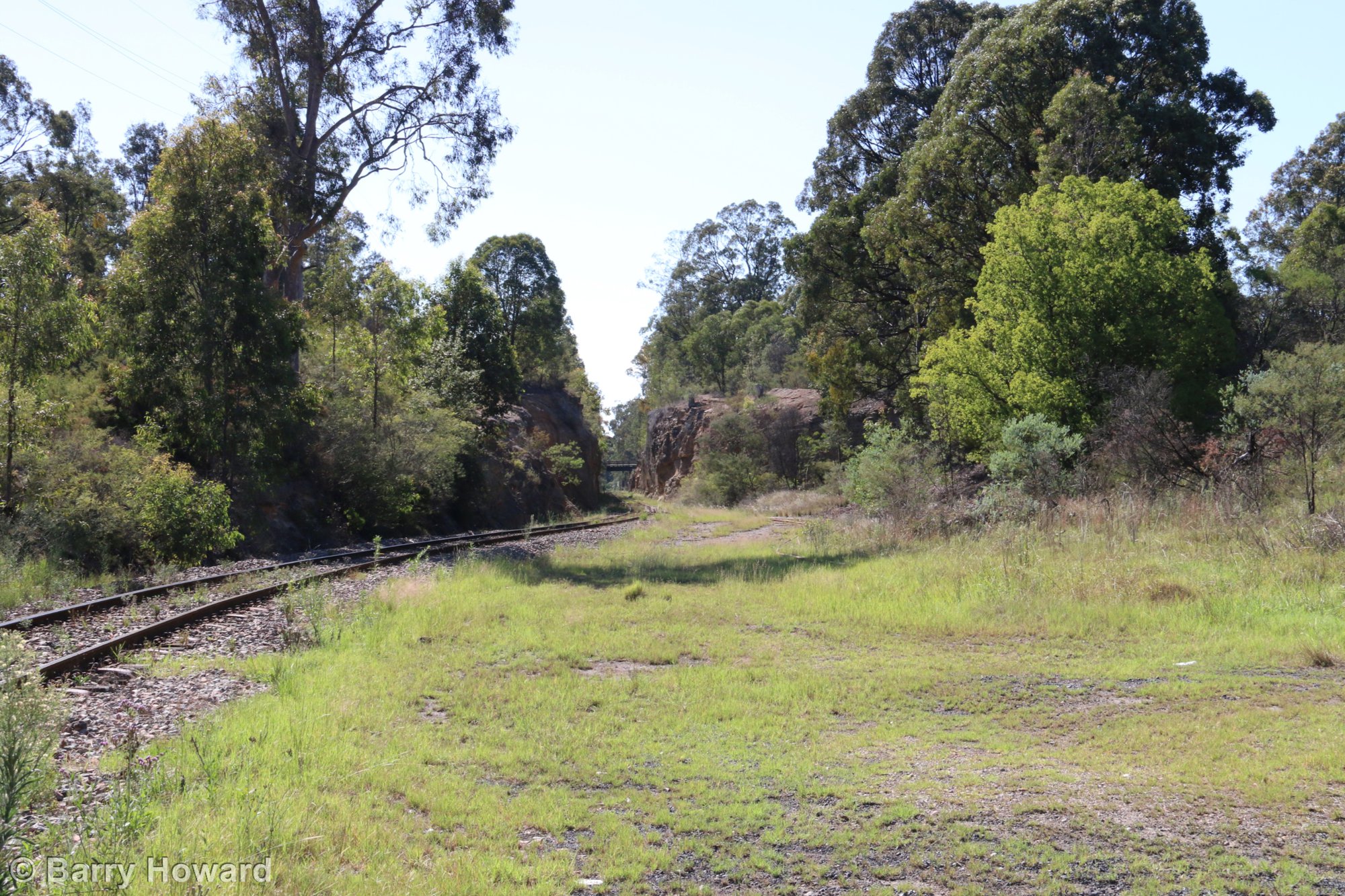 Railway tracks, site of the former Bellbird Colliery, NSW. | Living ...