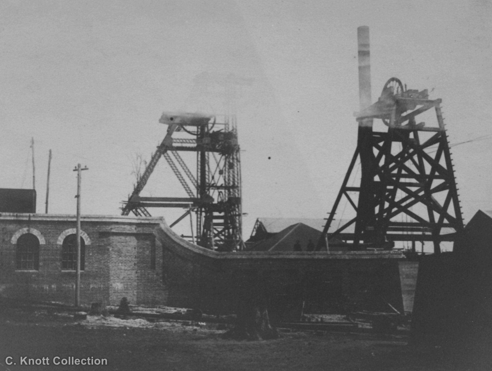 Headframe, Aberdare Central Colliery, Kitchener, NSW. | Living Histories
