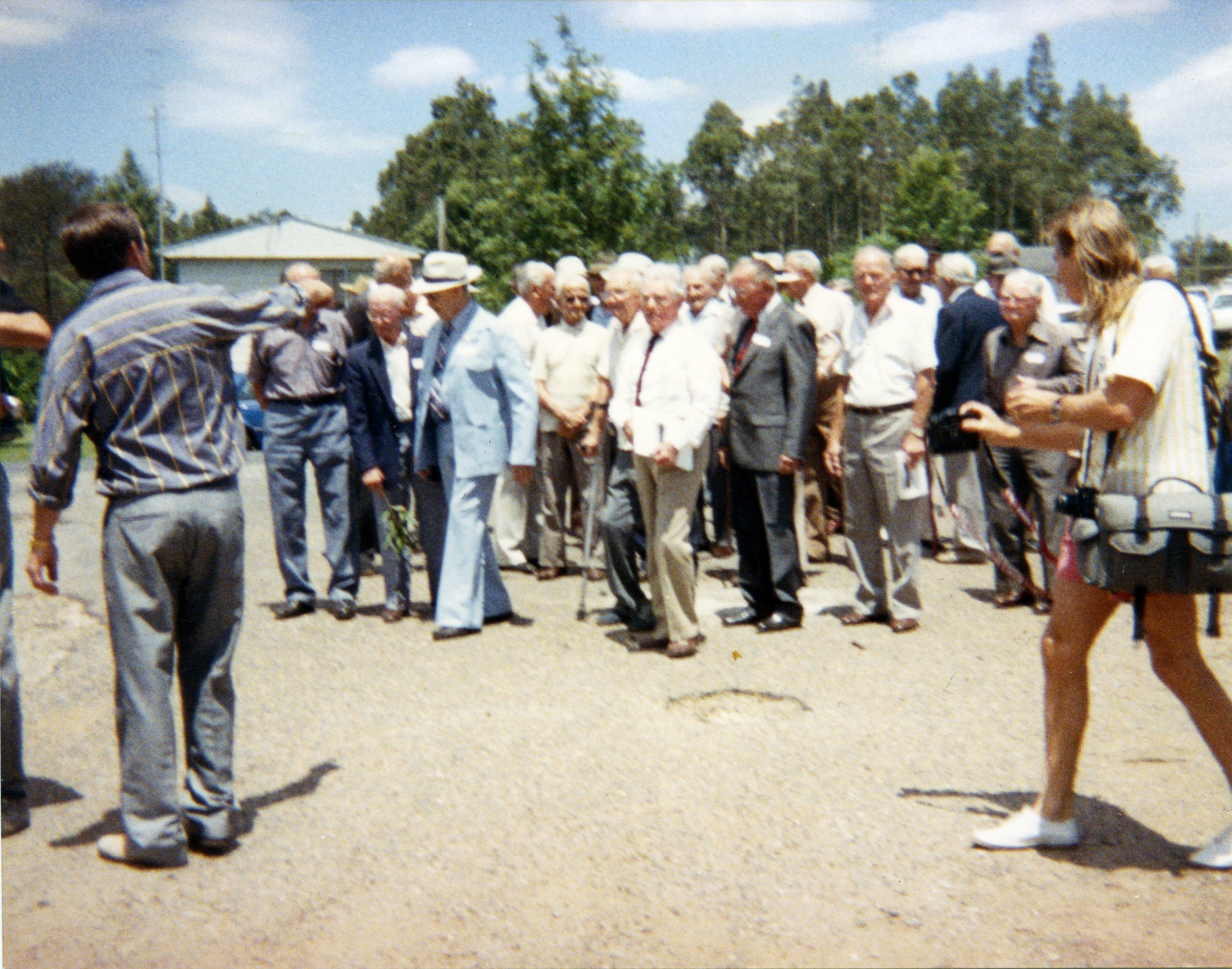 Rothbury veterans before a symbolic march on 15 mine sites: 60th ...