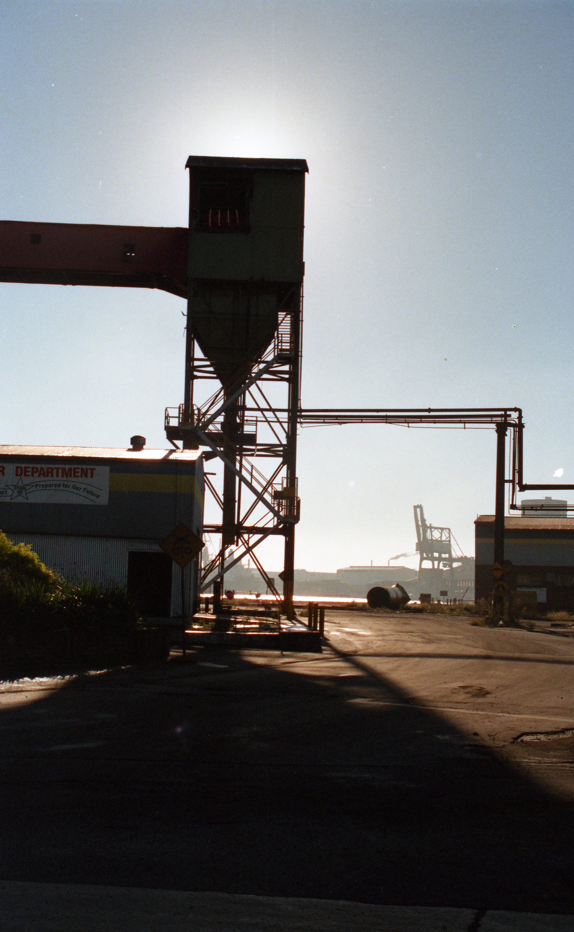 Power Department Boilers, Fly Ash Hopper, BHP Newcastle, 17th May 2000 ...