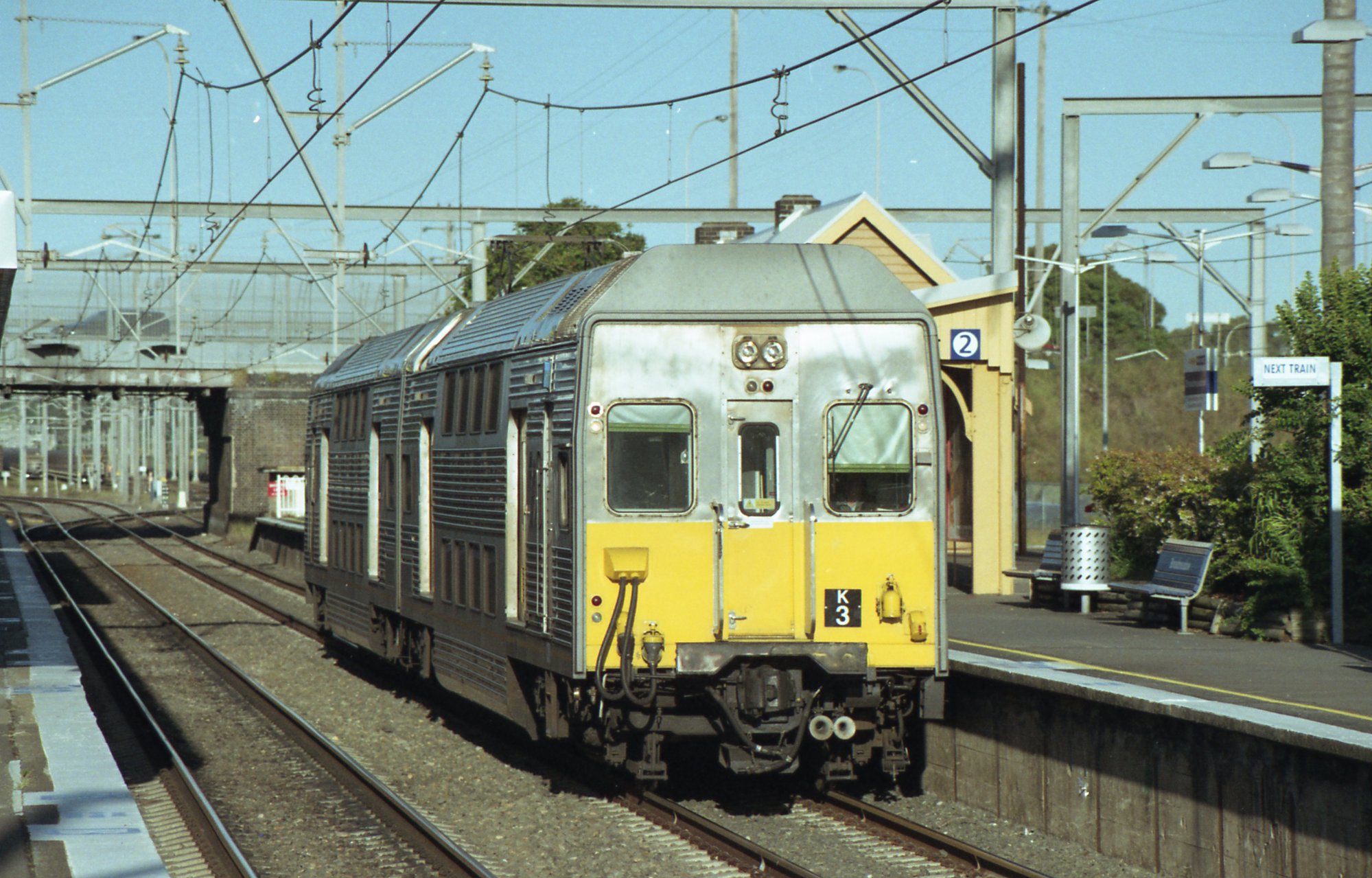 Cityrail K set 3 at Broadmeadow Station on its way to Newcastle, NSW ...