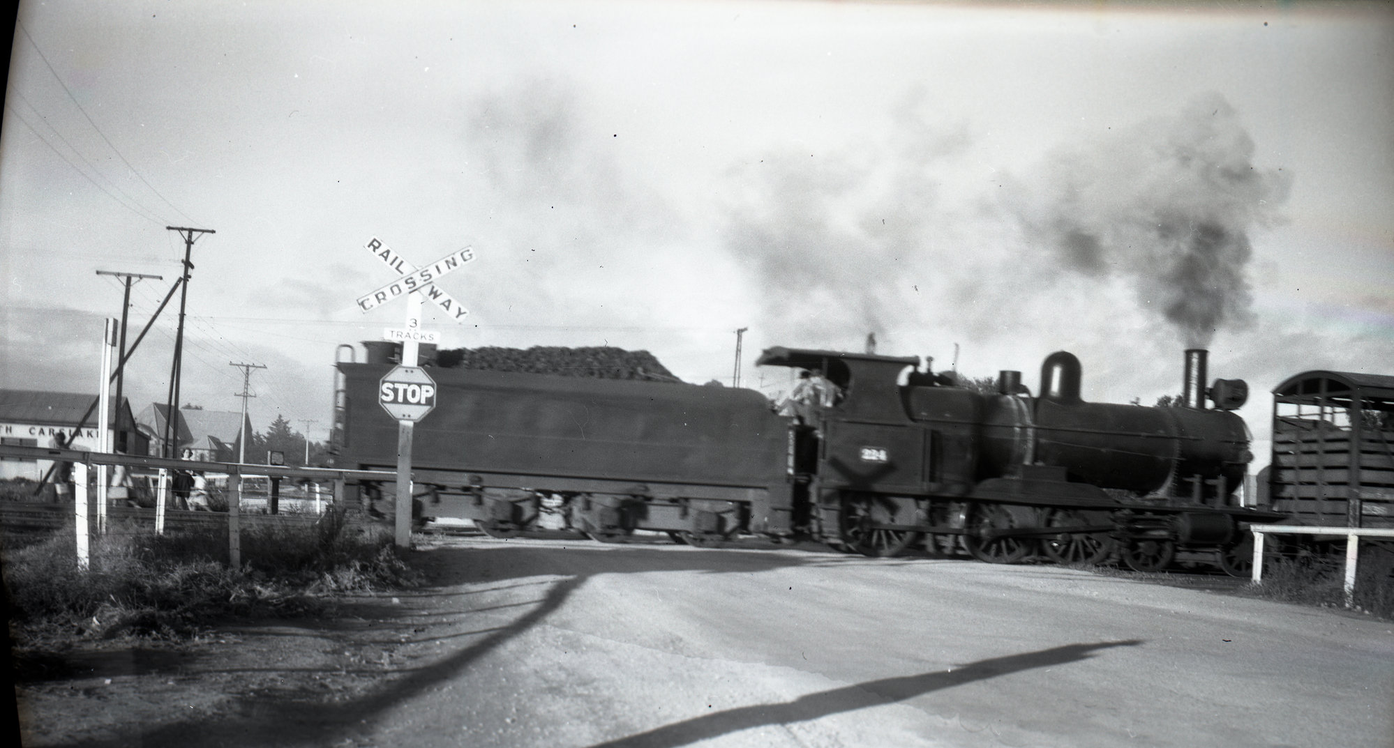SAR Rx class locomotive, number not legible, unidentified location, [n ...