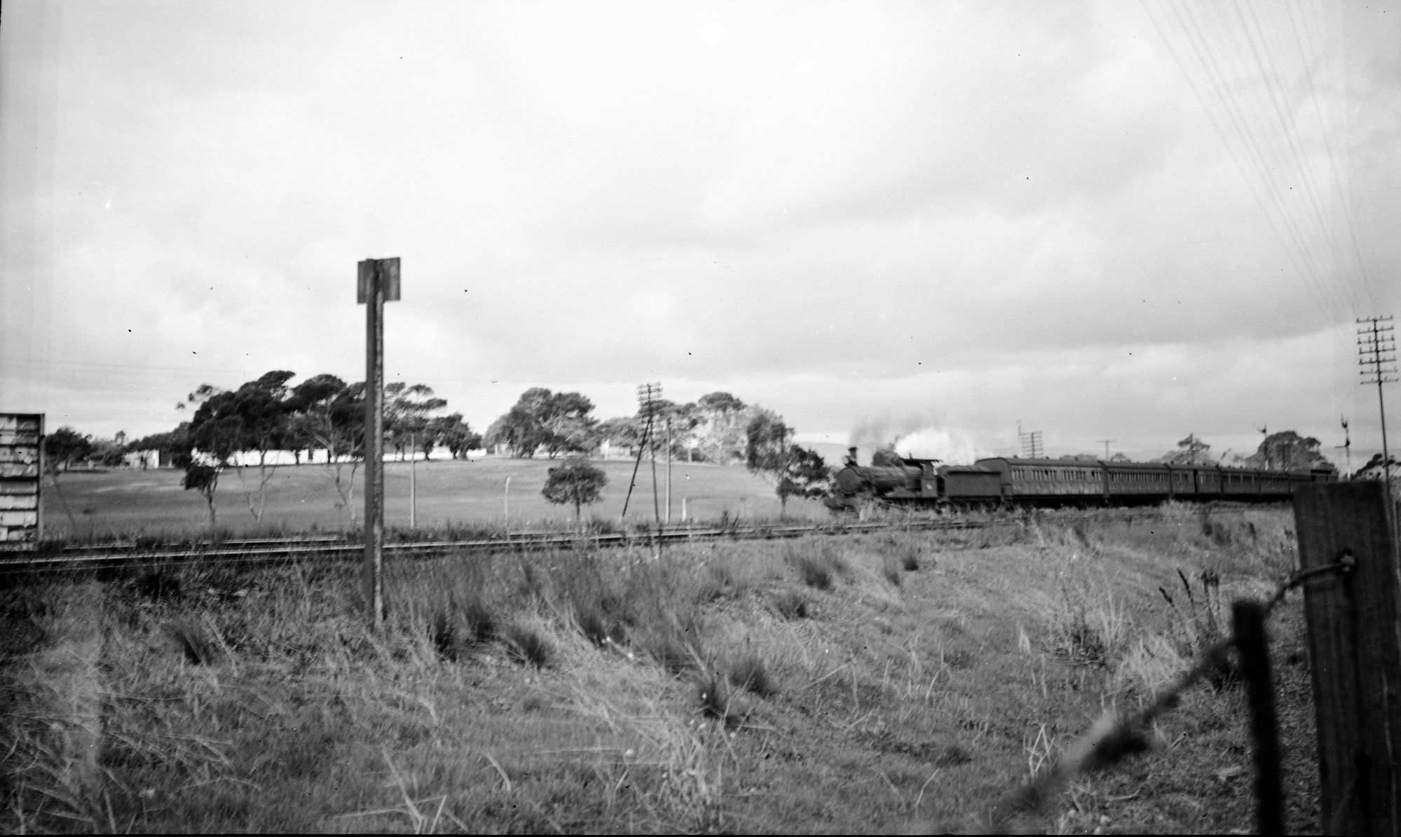 SAR Rx Class locomotive, passenger train, unidentified location, [n.d ...