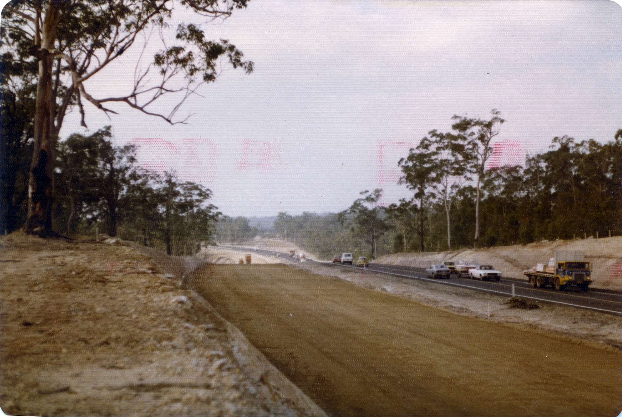 Road work - upgrade to the John Renshaw Drive near Kurri Kurri, NSW ...