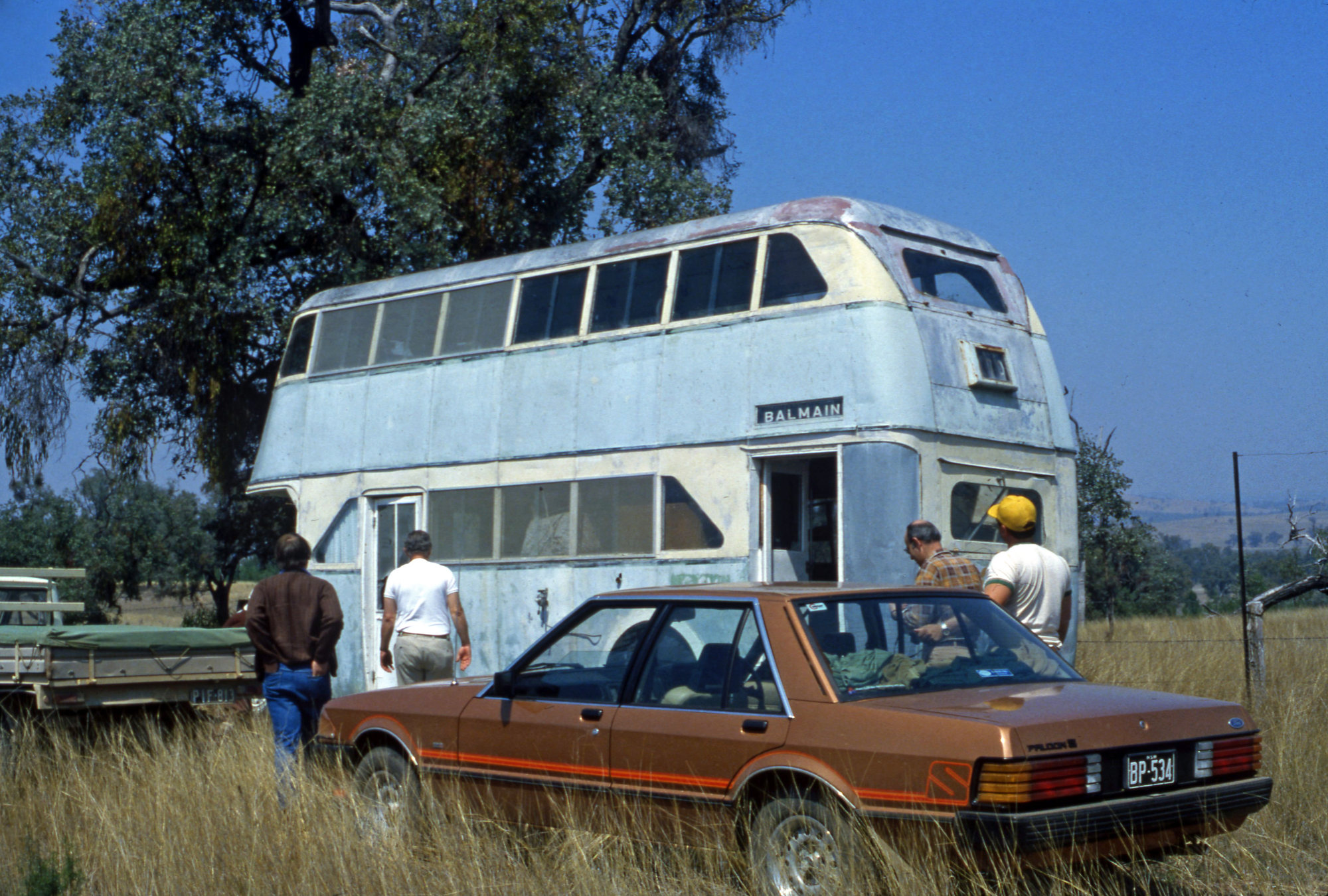 Unknown owner Leyland OPD1 unregistered (x DRT&T 1869), David Wilson ...