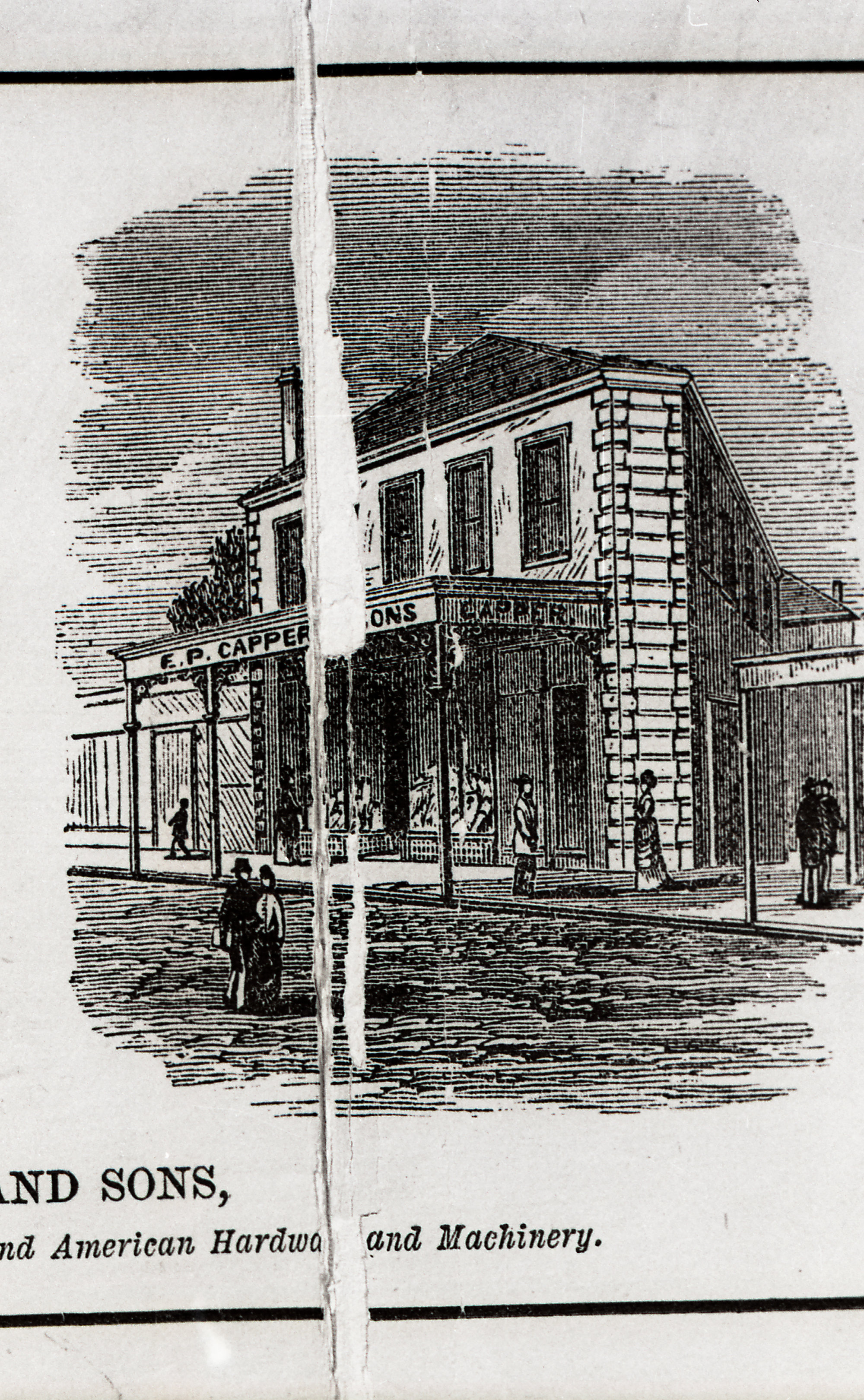 Edward P Capper and Sons, ironmongers, hardware, West Maitland, NSW ...