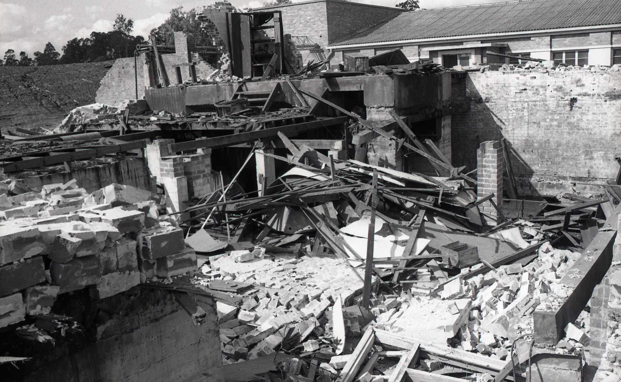 Remains of Bellbird Colliery, Bellbird, NSW, April 1980 | Living Histories