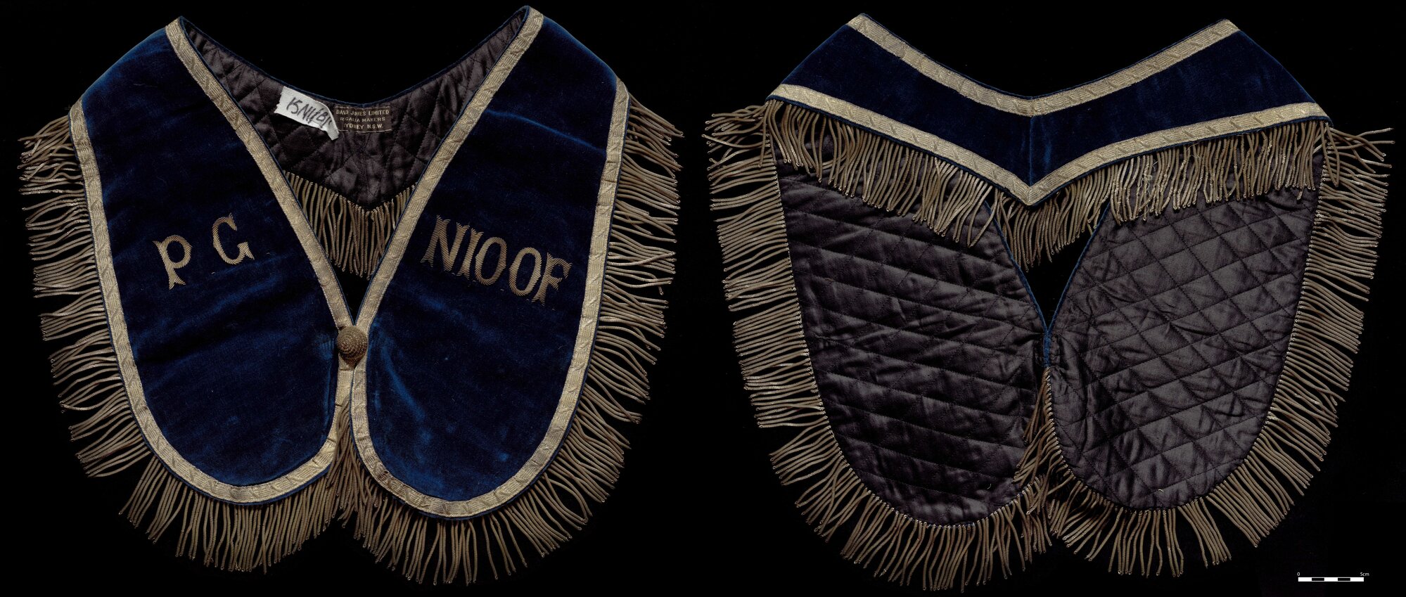National Independent Order of Odd Fellows, Past Grands collar | Living