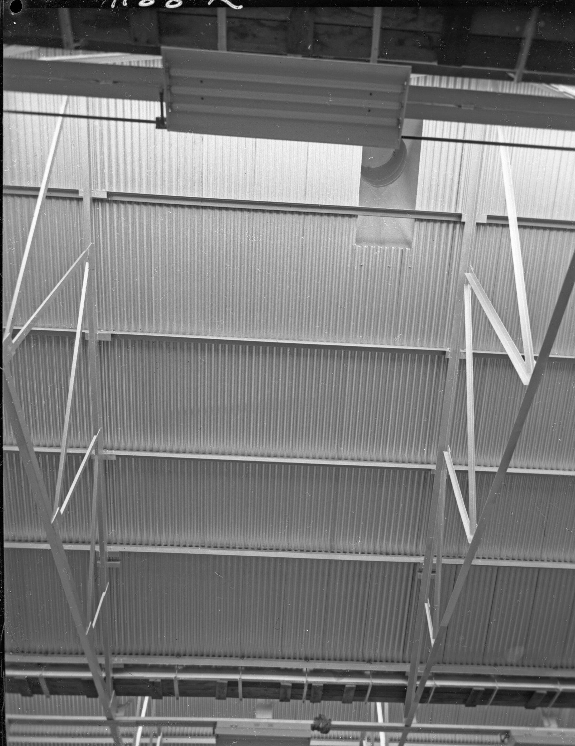 Roof of building, Lysaghts Wire Rope Works Wire Rope Works, Newcastle ...