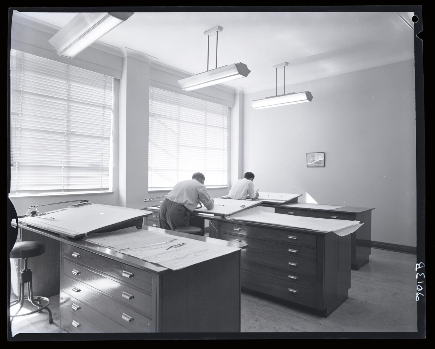 Newbold General Refractories, drafting, 1961 | Living Histories