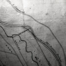 Nott and Morgan's Railway, plan of the Burwood Estate, [1854] the property of E C Merewether, Esquire