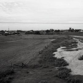 Hunter River from Belmore Bridge, Maitland, NSW, August 1979
