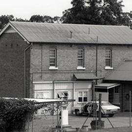 Rear, Police Station, West Maitland, NSW, August 1979