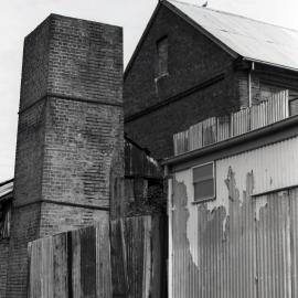 Henry Hough's Flour Mill, West Maitland, NSW, August 1979