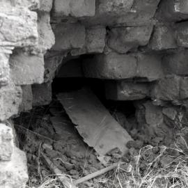 Brickwork, Henry Hough's Flour Mill, West Maitland, NSW, August 1979