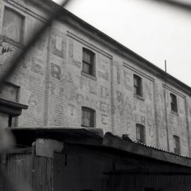 Henry Hough's Flour Mill, West West Maitland, NSW, August 1979
