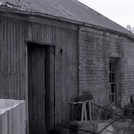 Old building, Gas Works, West Maitland, NSW, August 1979