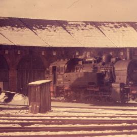 No. 094 567-5, locomotive depot, West Germany, [1973]