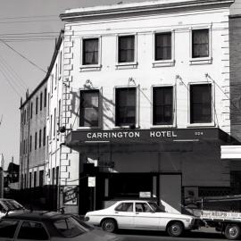 Carrington Hotel, West Maitland, NSW, August 1979