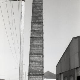 Chimney, Hughes Pottery Works, Merewether, NSW, [1979]